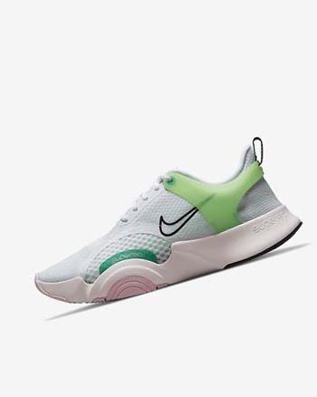 Nike SuperRep Go 2 Blancos Verdes Rosas Claro Negros | MX 5034